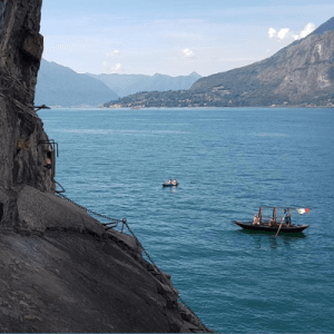 Via Ferrata of the Morcate Gallery