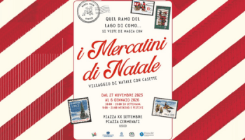 Mercatini di Natale a Lecco 2025 - locandina